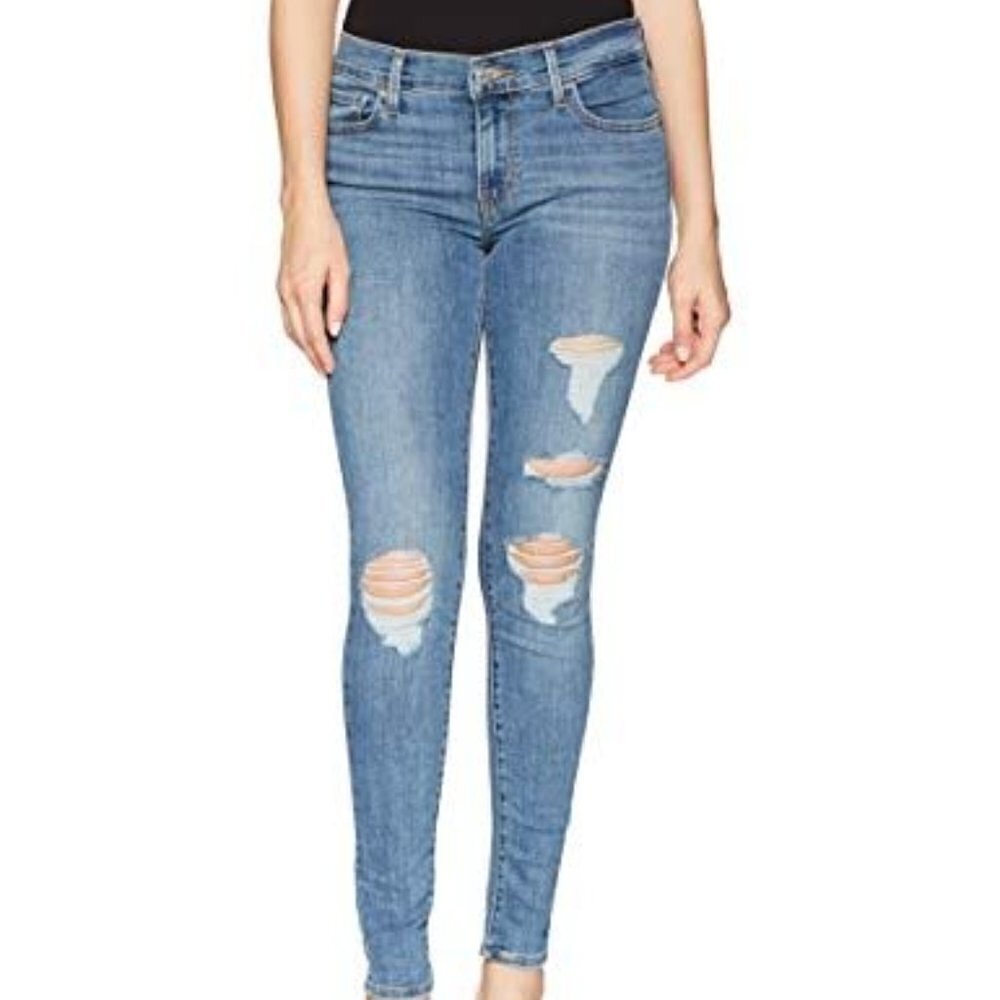 Levi's 710 Super Skinny Jeans Dark Wash 24